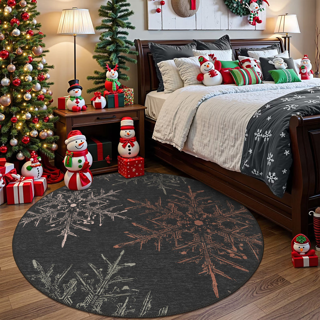 Ravune Christmas Area Rug