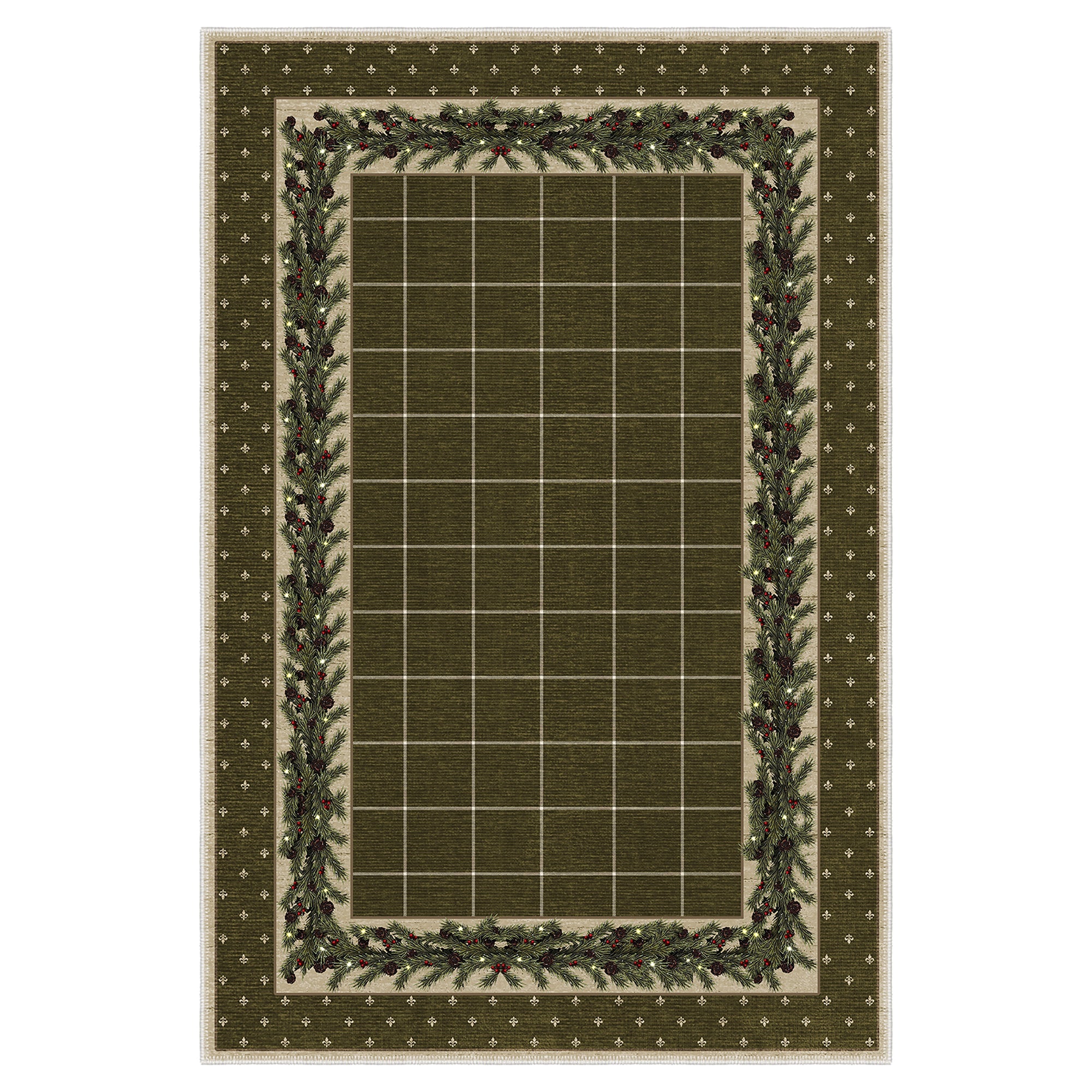 Tolira Christmas Area Rug