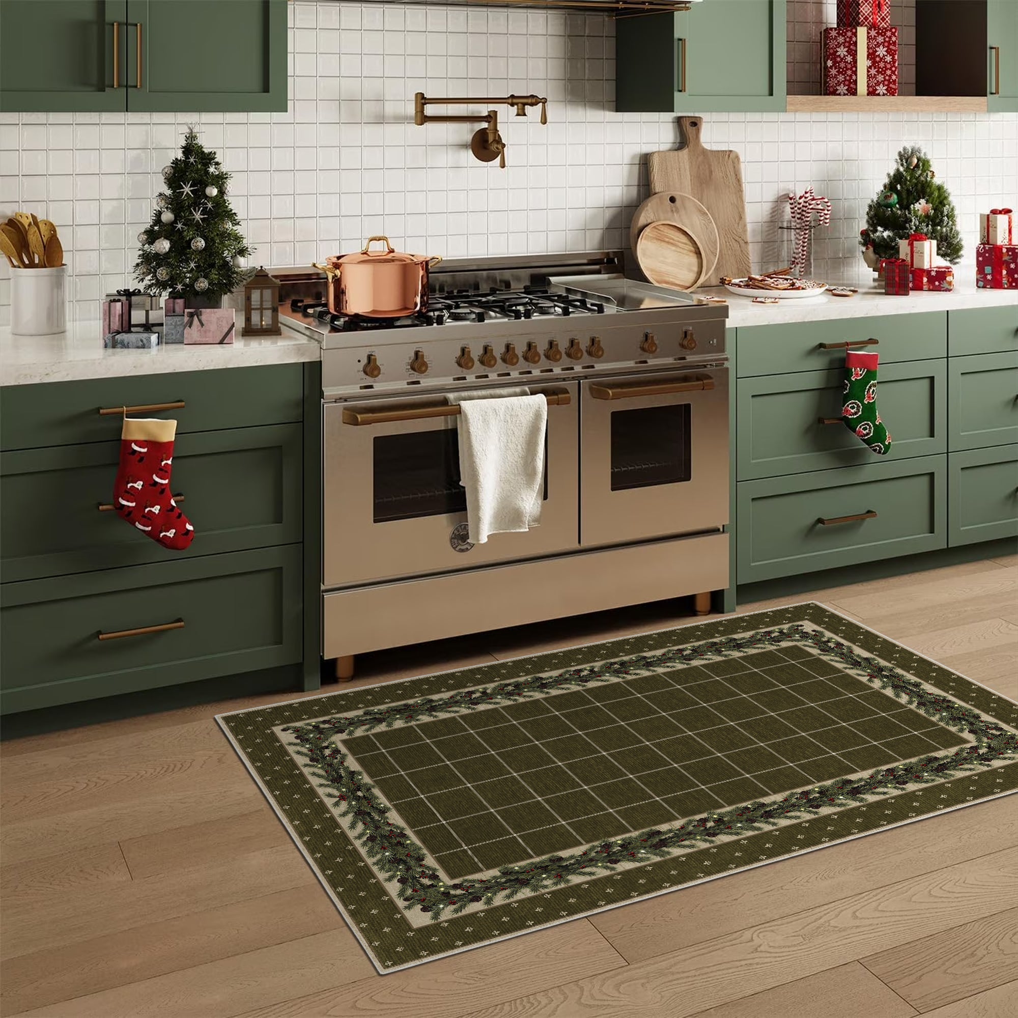 Tolira Christmas Area Rug