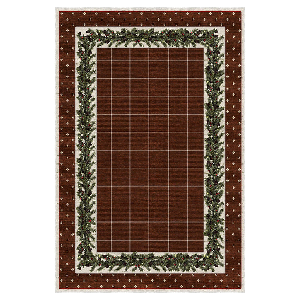 Veynor Christmas Area Rug
