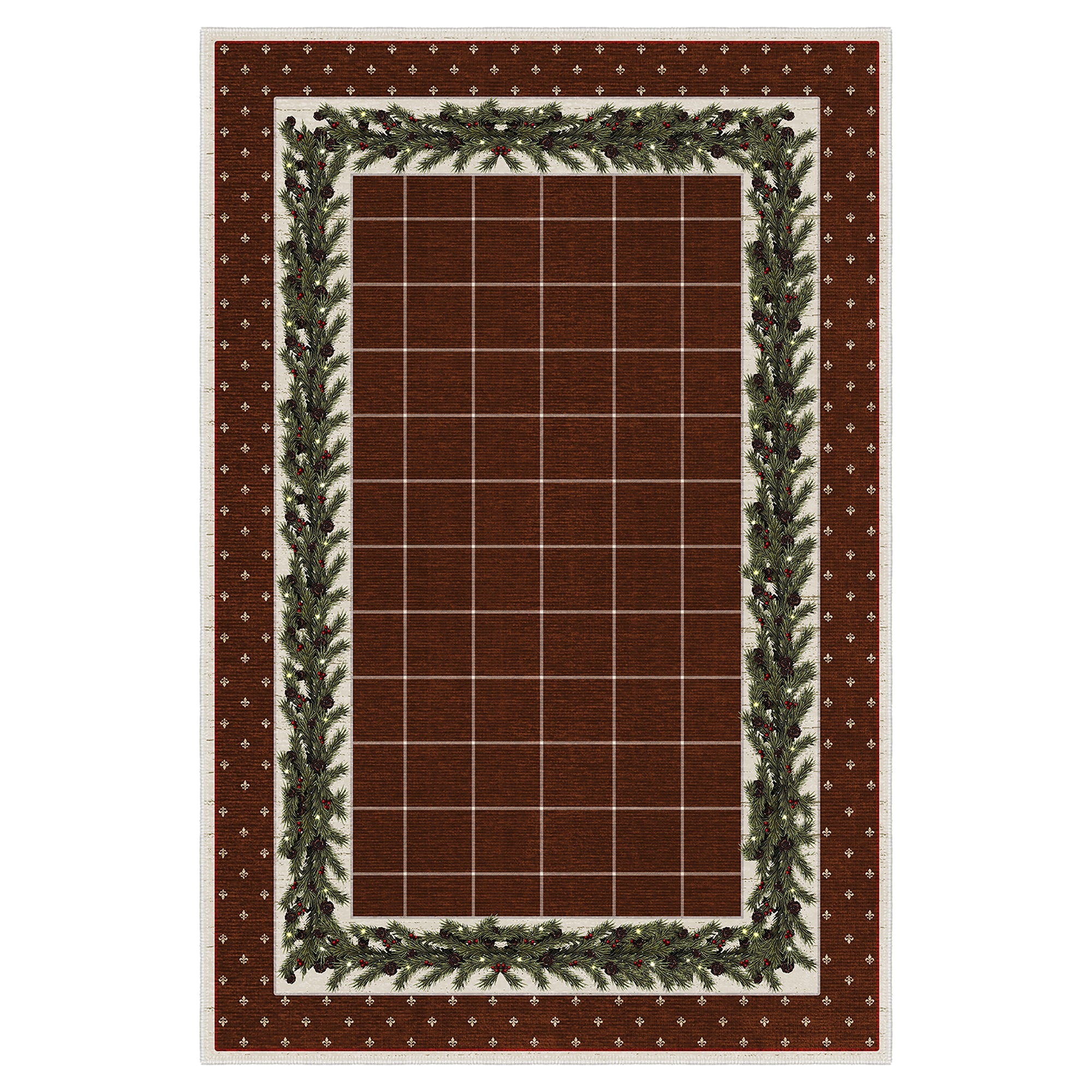 Veynor Christmas Area Rug