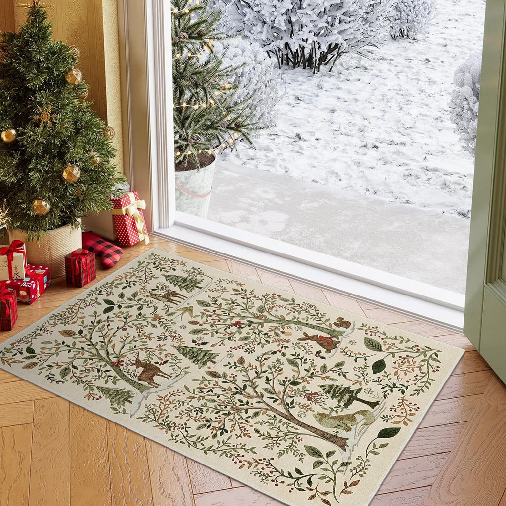 Solvyn Christmas Area Rug