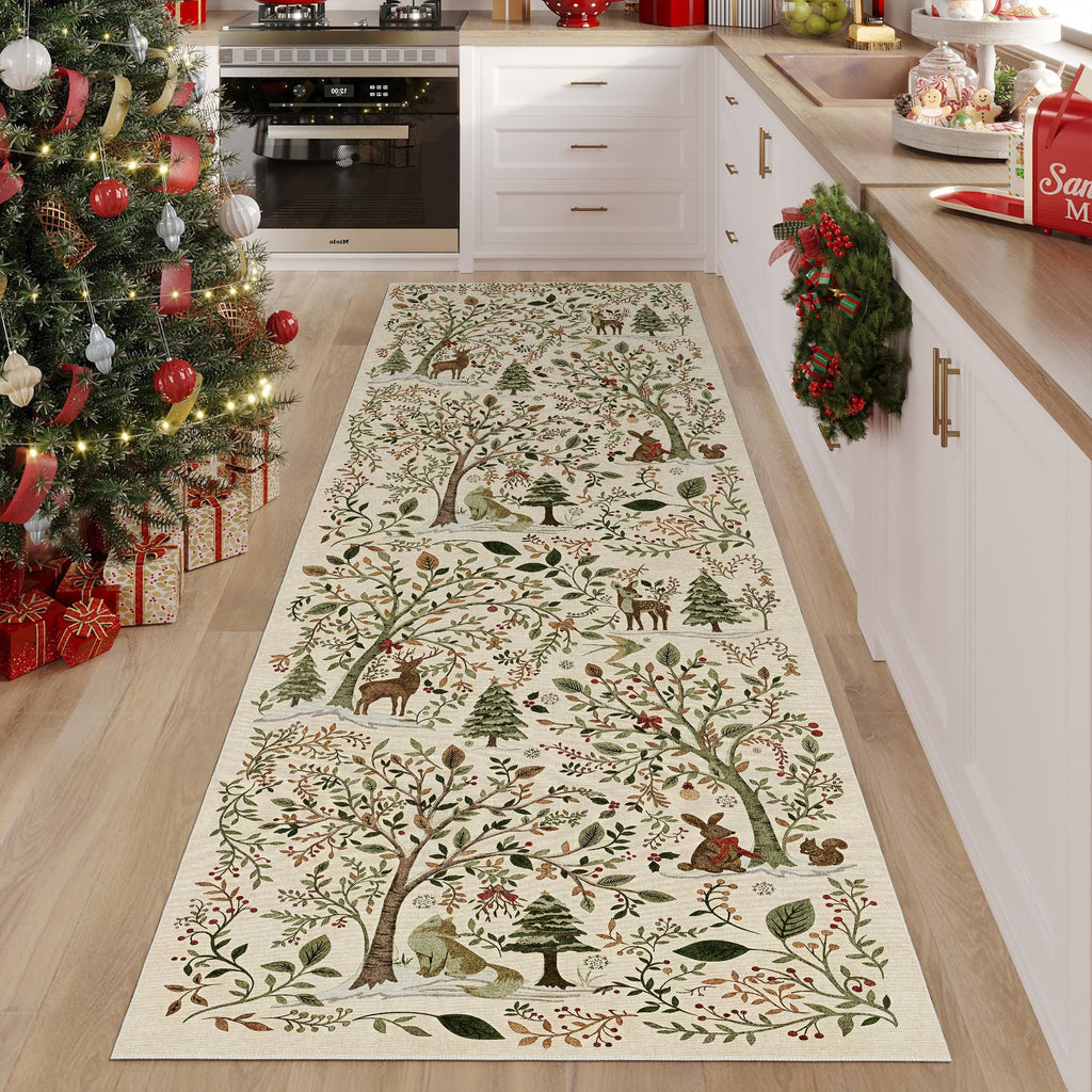 Solvyn Christmas Area Rug