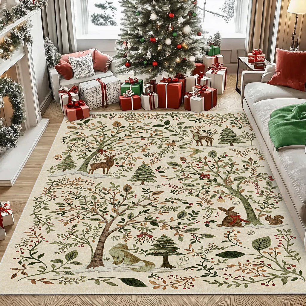 Solvyn Christmas Area Rug