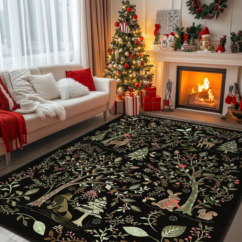 Myrado Christmas Area Rug