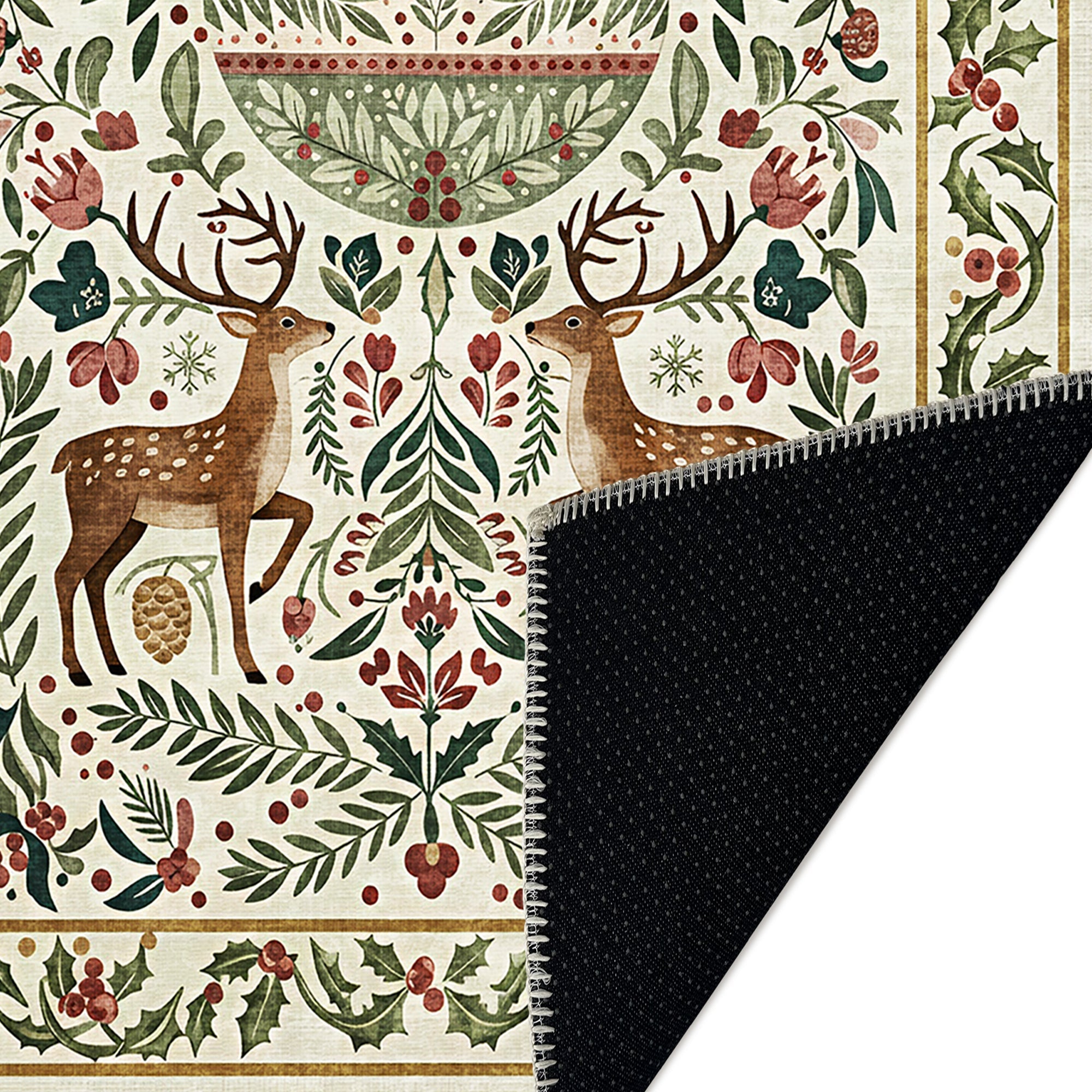 Teryna Christmas Area Rug