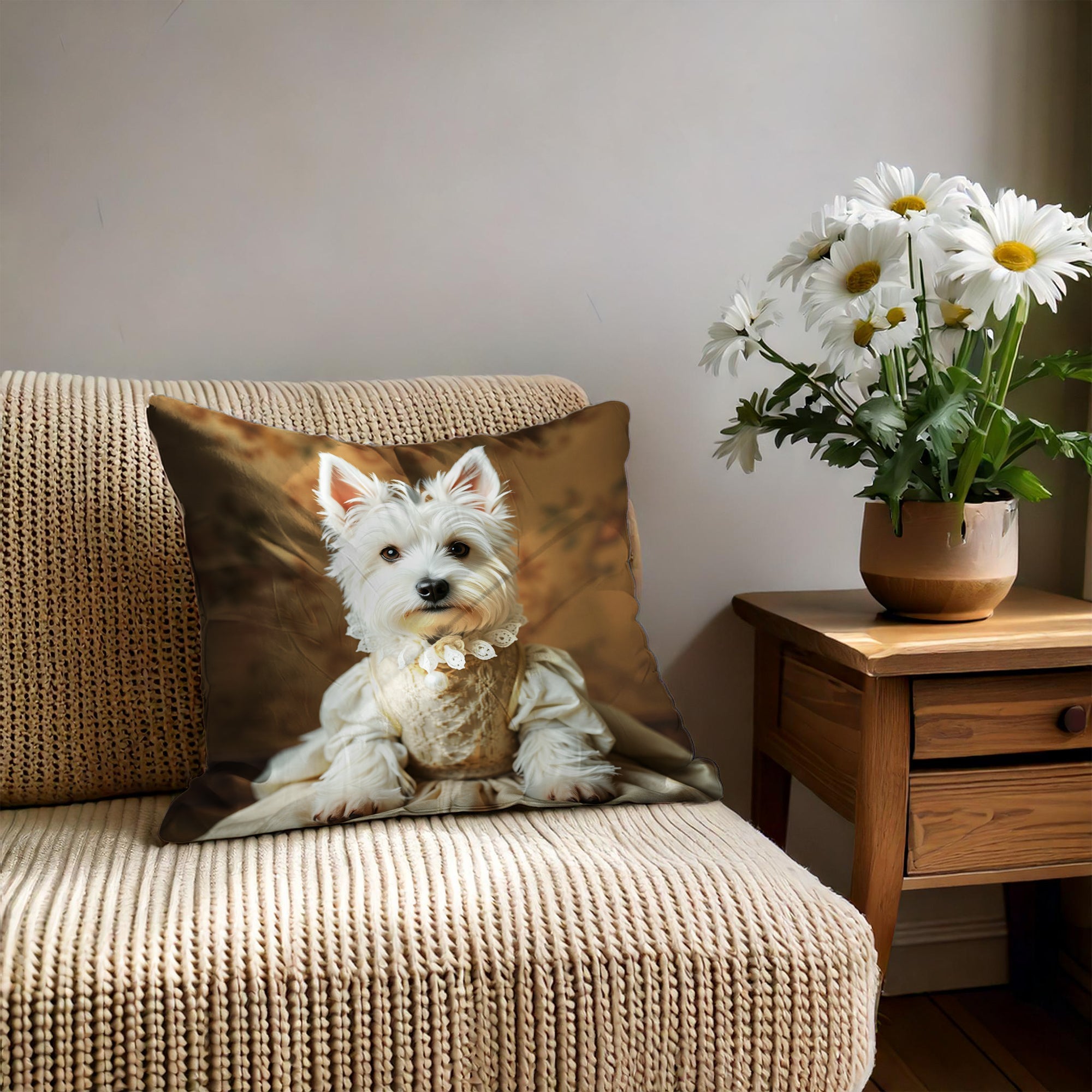 Funny Royal Dog Pillow