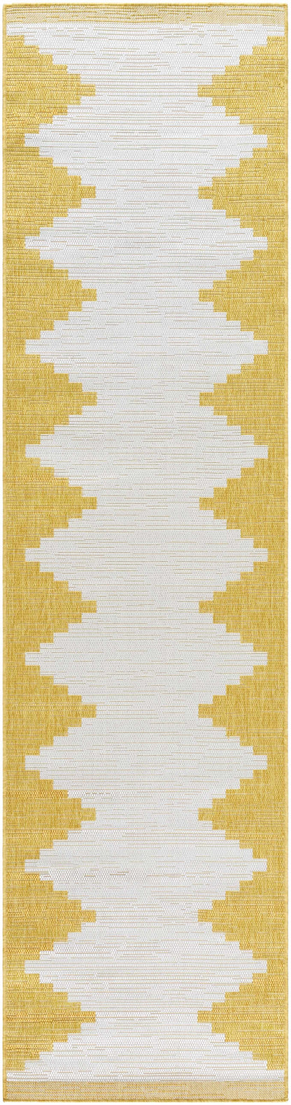 Djugun Yellow Outdoor Rug