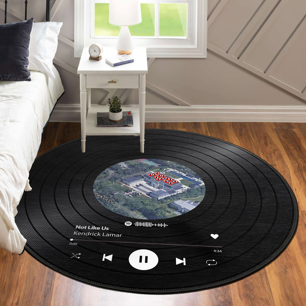 Custom Plaque Spotify Rug