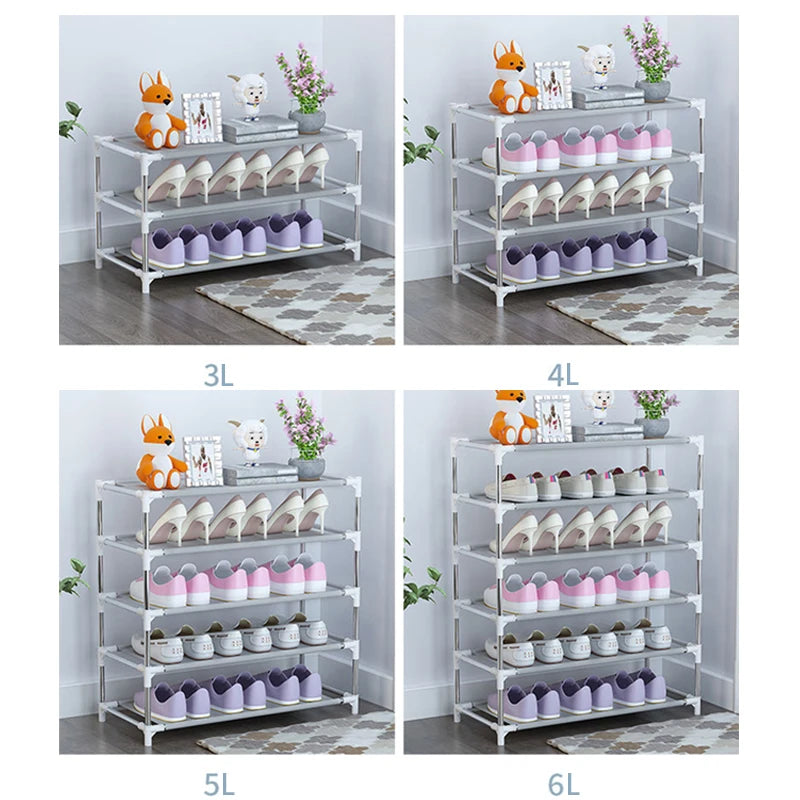 Simple Metal Shoe Rack