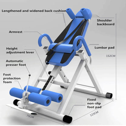 Inverted Machine Home Fitness Equipment Inverted Auxiliary Device 180 Degrees Vertical Handstand Inverted Equipment