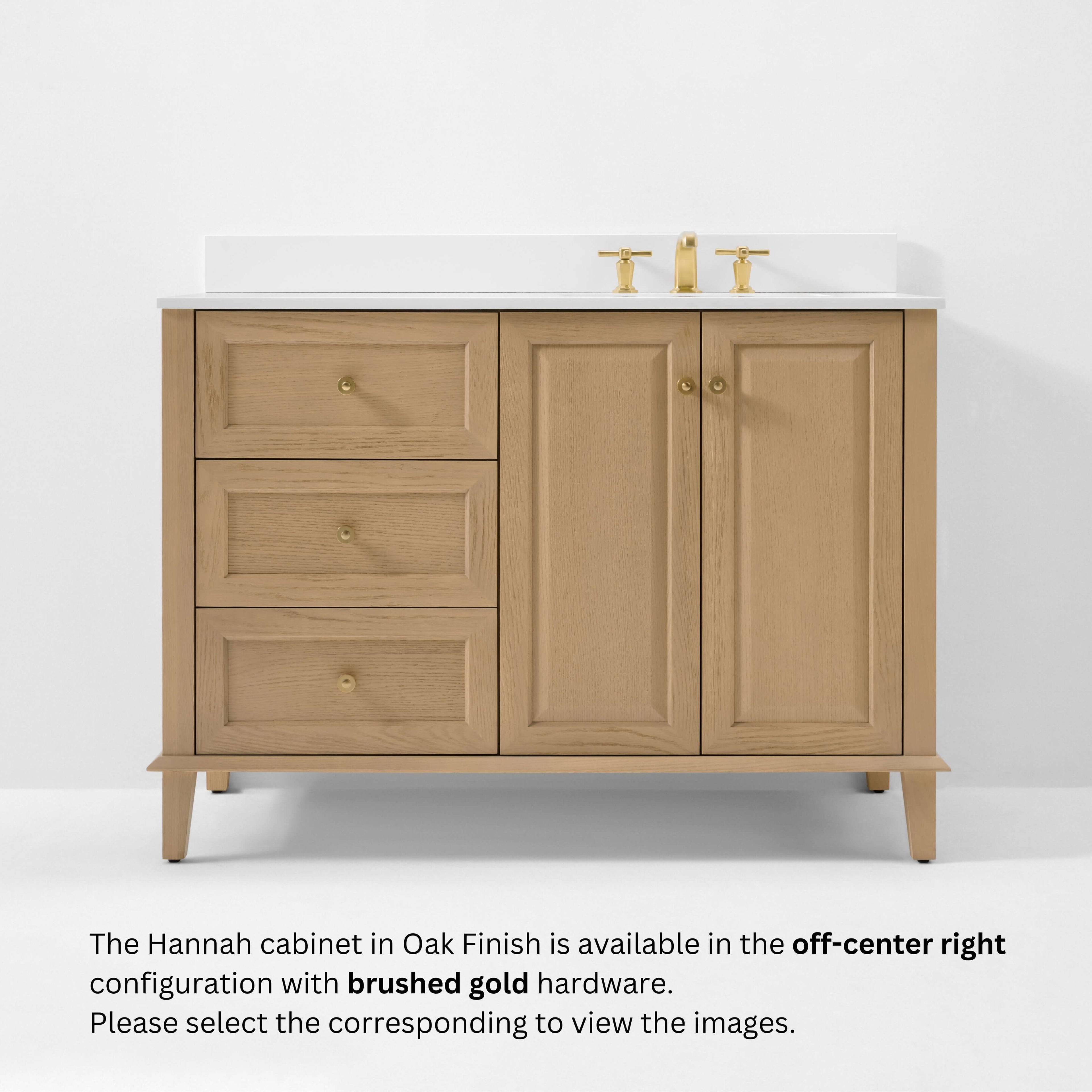 Hannah 48"  Bath Vanity Set