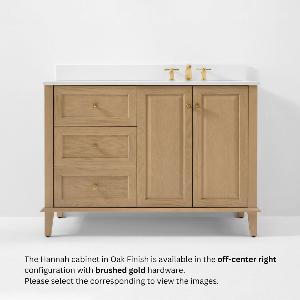 Hannah 42"  Bath Vanity Set