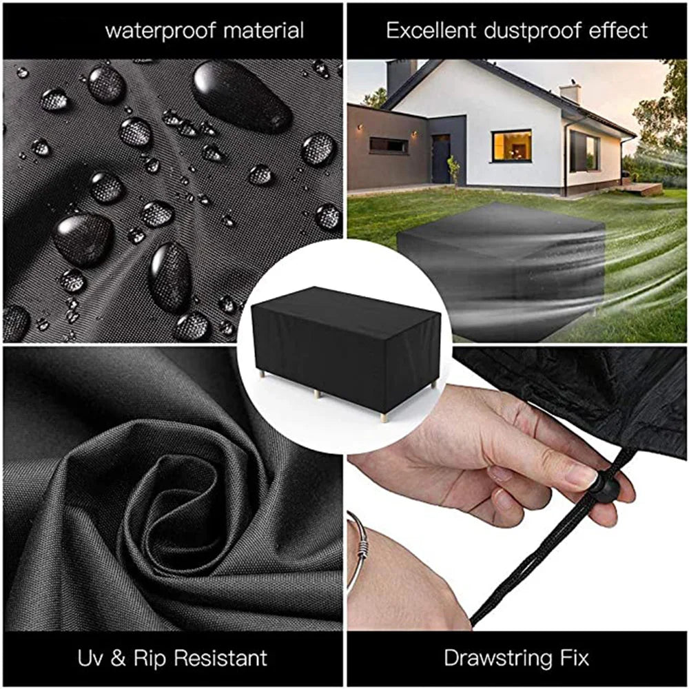 88 size Patio Furniture Covers, Outdoor Furniture Cover Waterproof, Outdoor Table Cover
