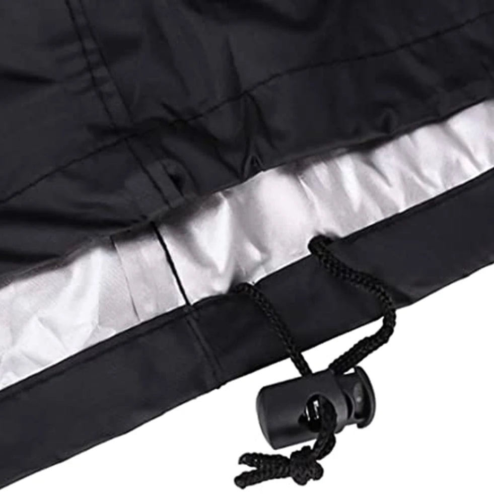 Round Patio Furniture Covers,210D Heavy Duty Outdoor Furniture Covers Table Cover of Windproof, Waterproof, Anti-UV for Garden