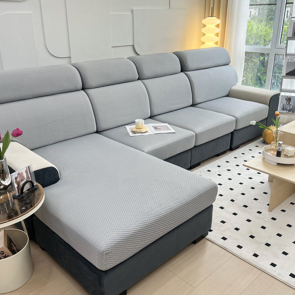 Cooling Stretch Sofa Seat Cushion Covers, Slip Covers for Cushions, Universal Couch Cushion Protector