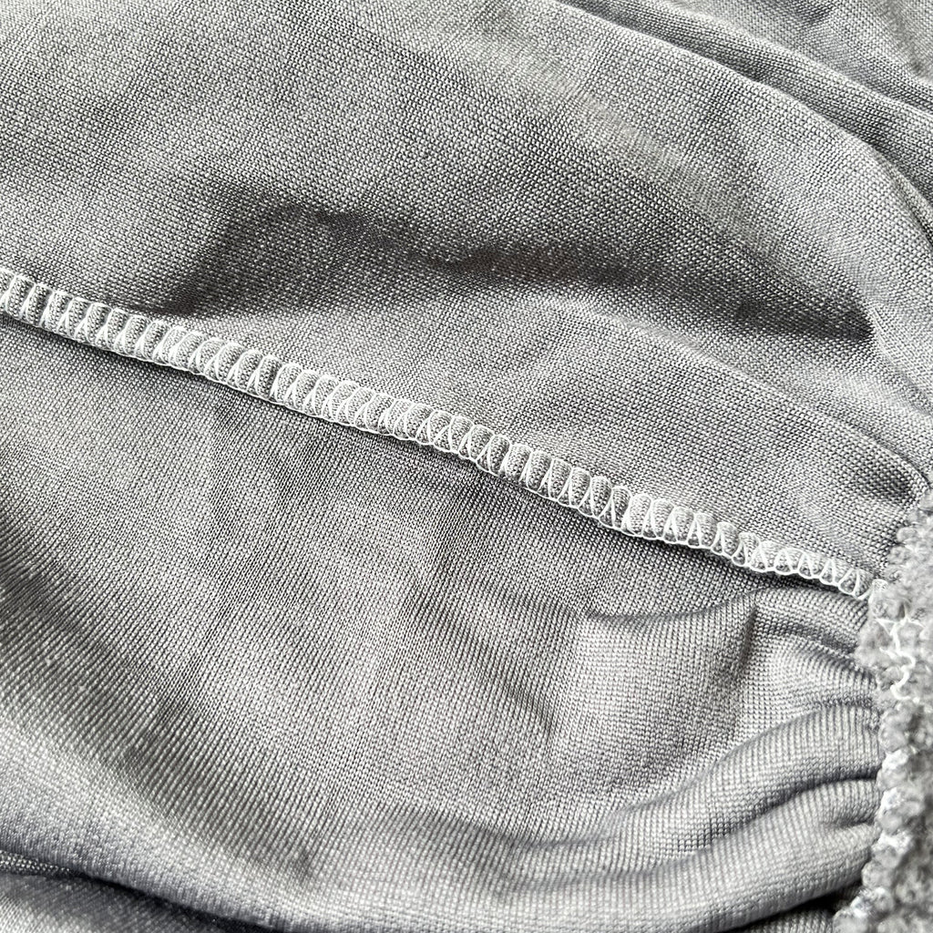 Fleece Fabric Cushion Covers for Sectional Sofas and L-Shaped Couch, Stretch Washable Sofa Seat Covers