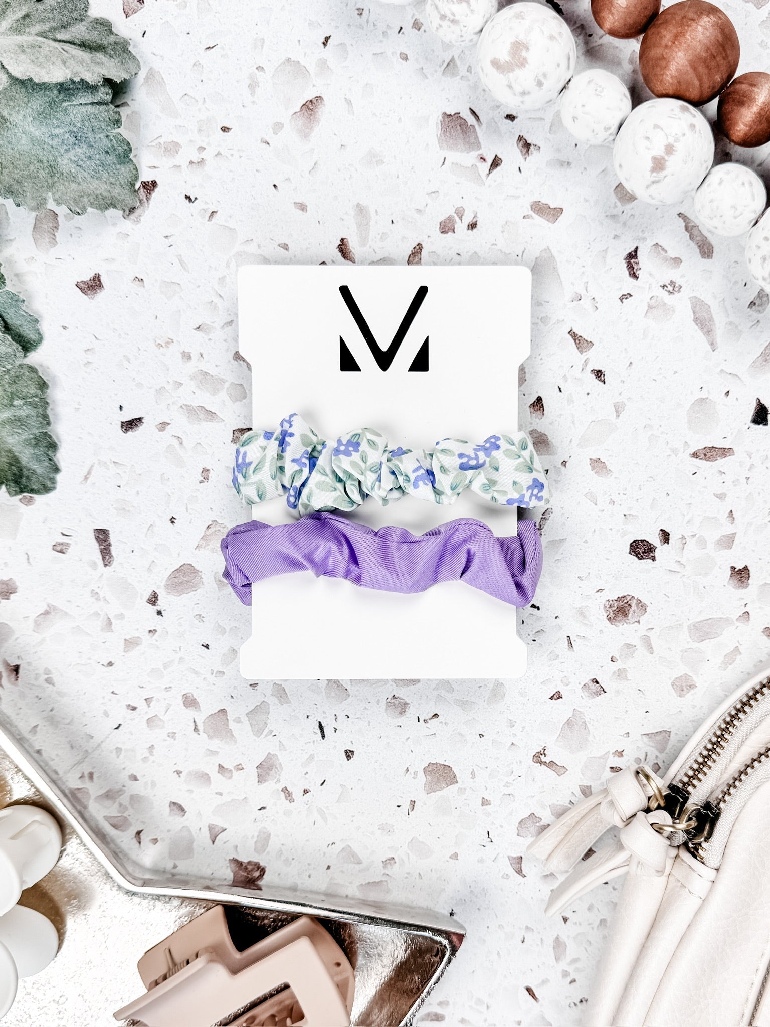 Michelle Mae Hair Scrunchie - Floral Sets