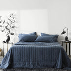 Linen+ Bamboo Quilted Coverlet