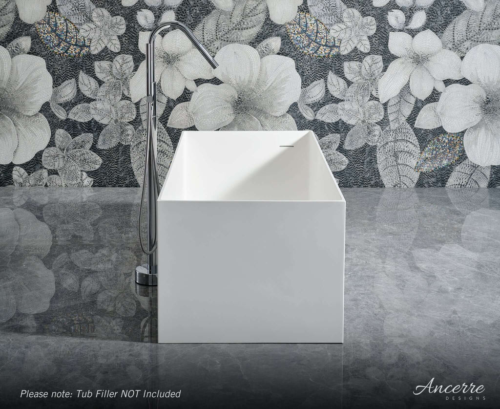 Linea Freestanding Solid Surface Bathtub