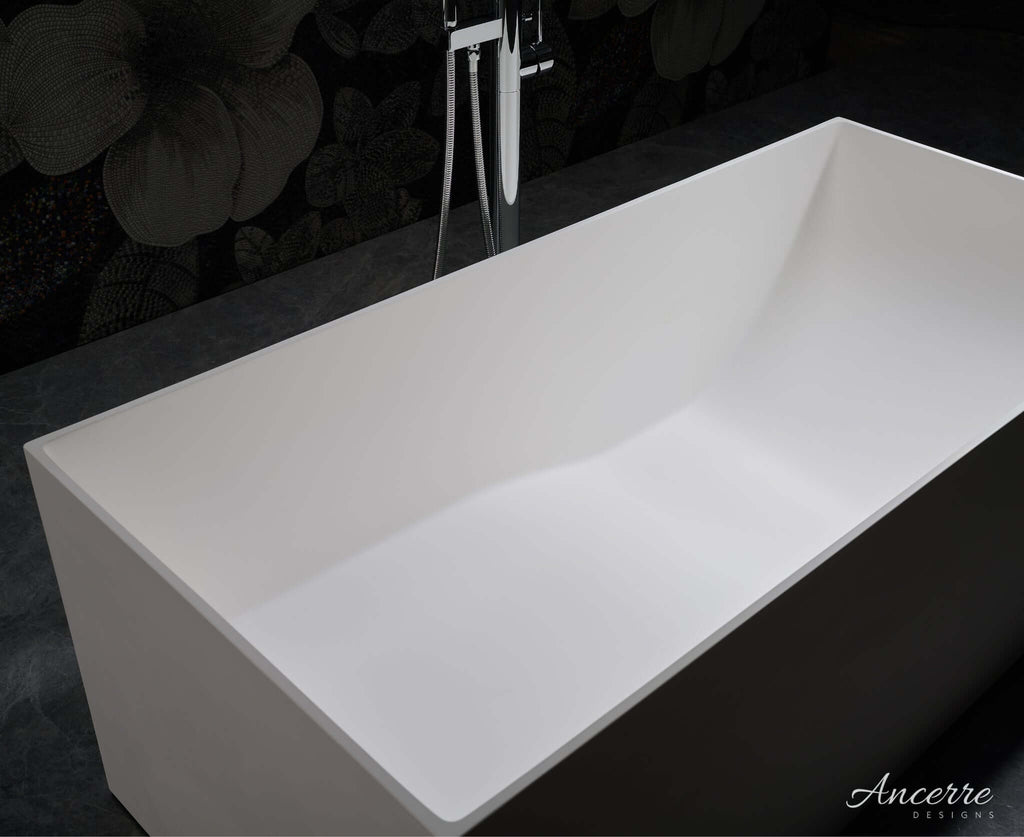 Linea Freestanding Solid Surface Bathtub