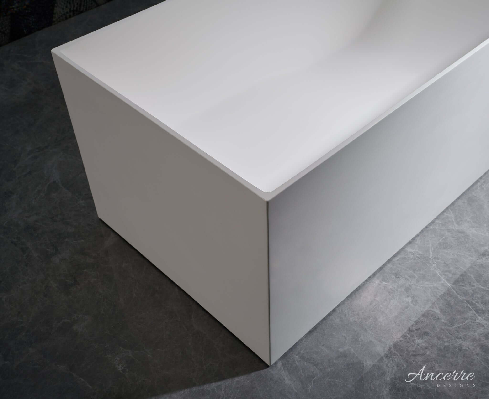 Linea Freestanding Solid Surface Bathtub