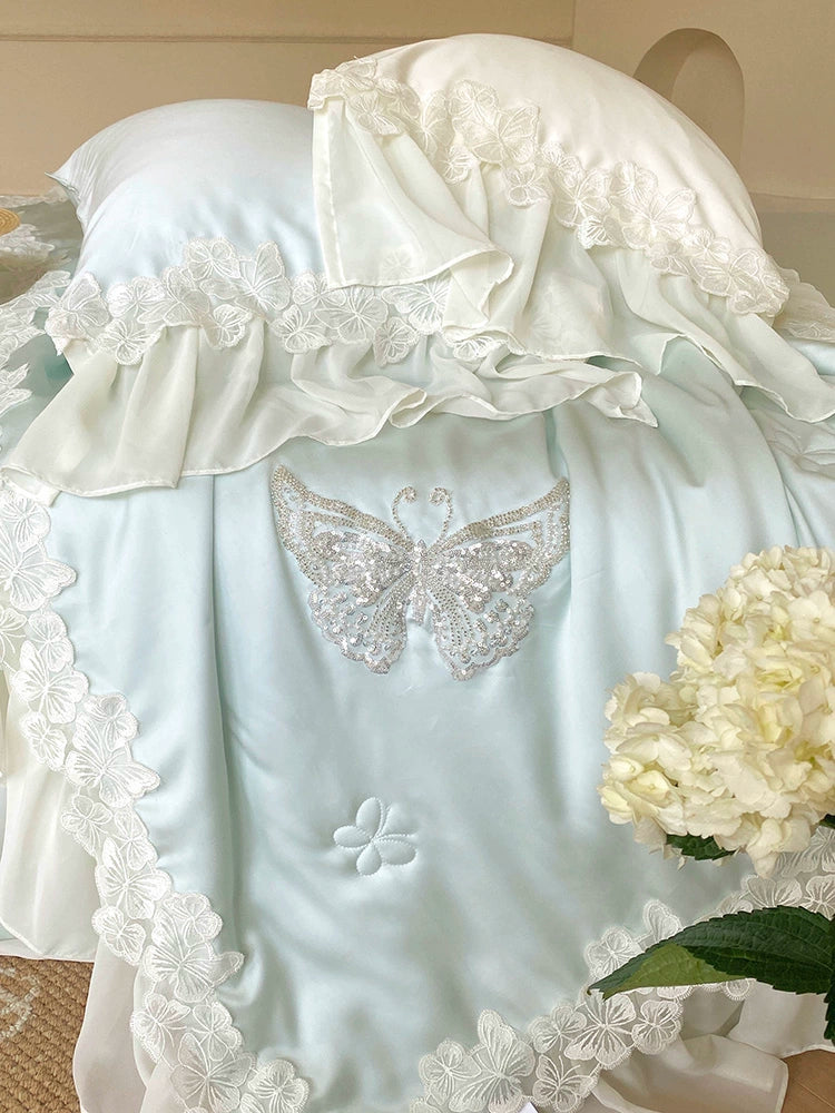 Tencel Summer Young Adult Heart 100 Cool Four-Piece Set