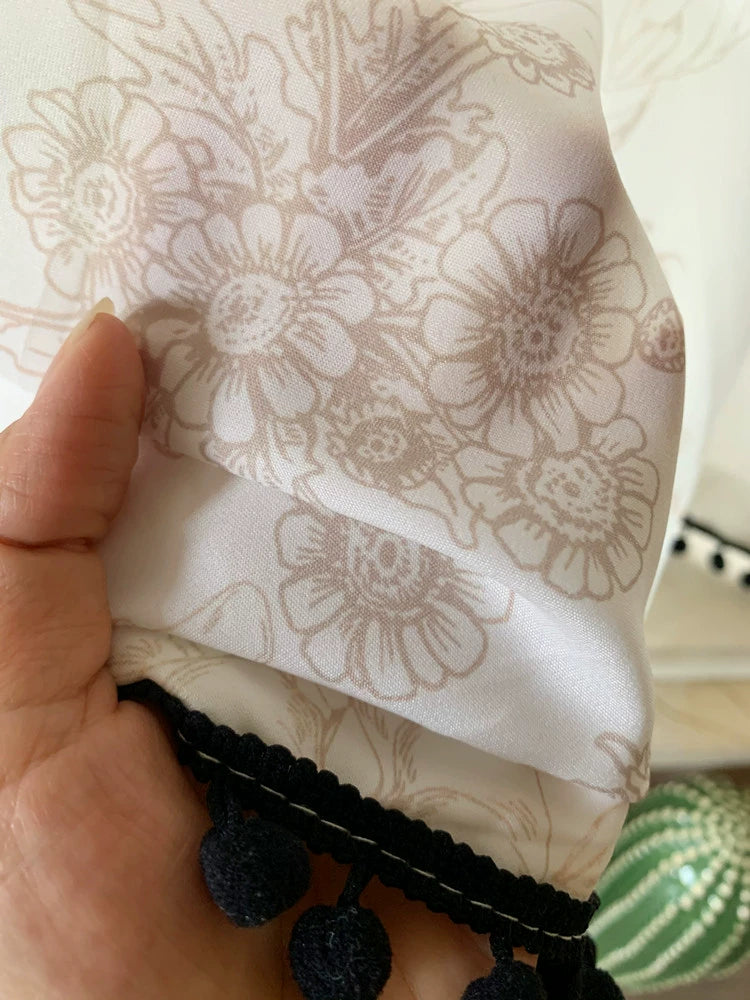 Scandinavian Kitchen Curtain