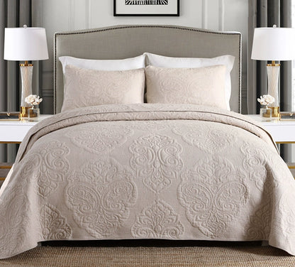 American-Style Large Cotton Quilting Embroidery Foreign Trade Bedspread