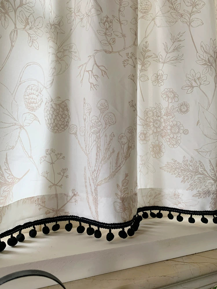 Scandinavian Kitchen Curtain