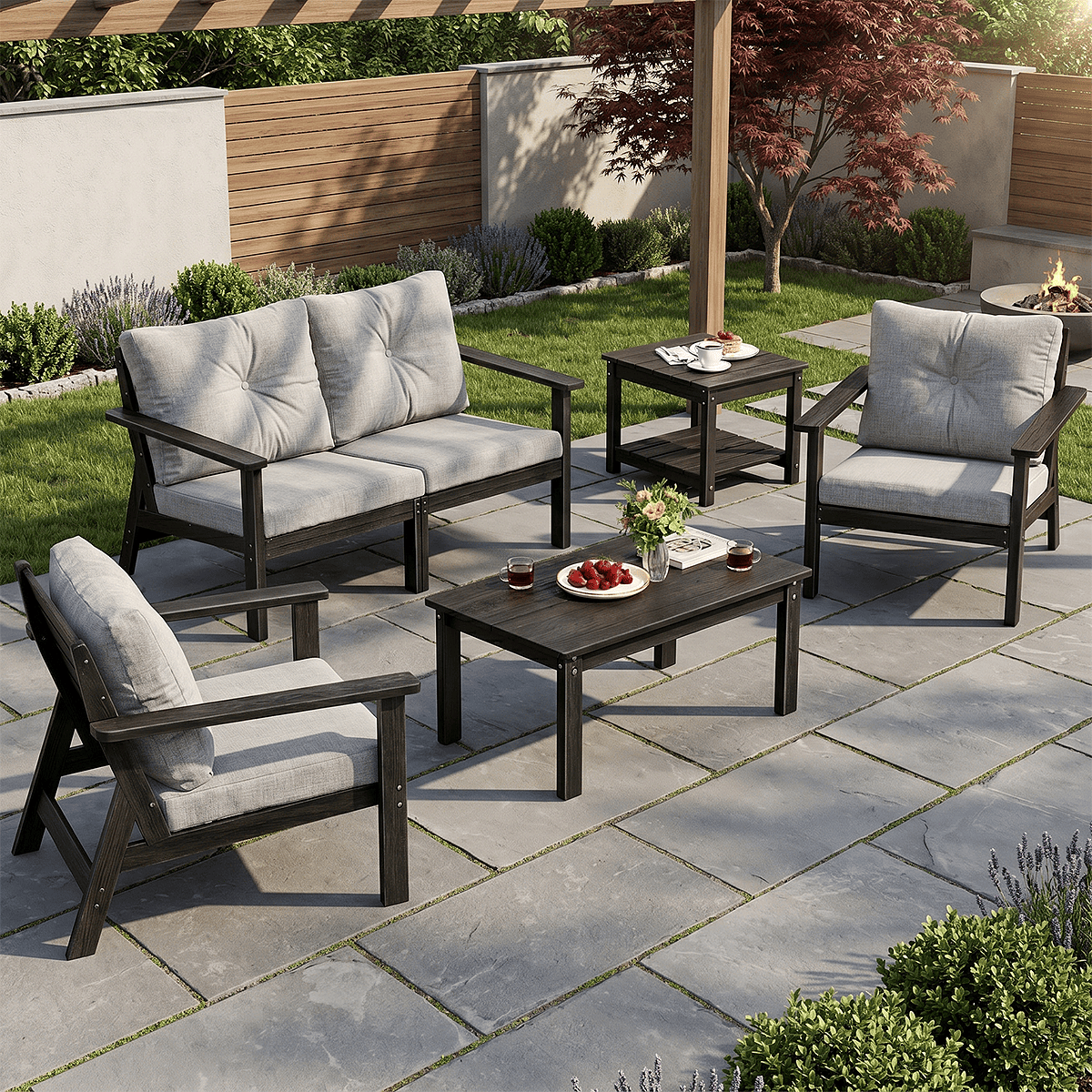 Corex HDPE Outdoor Sectional Sofa