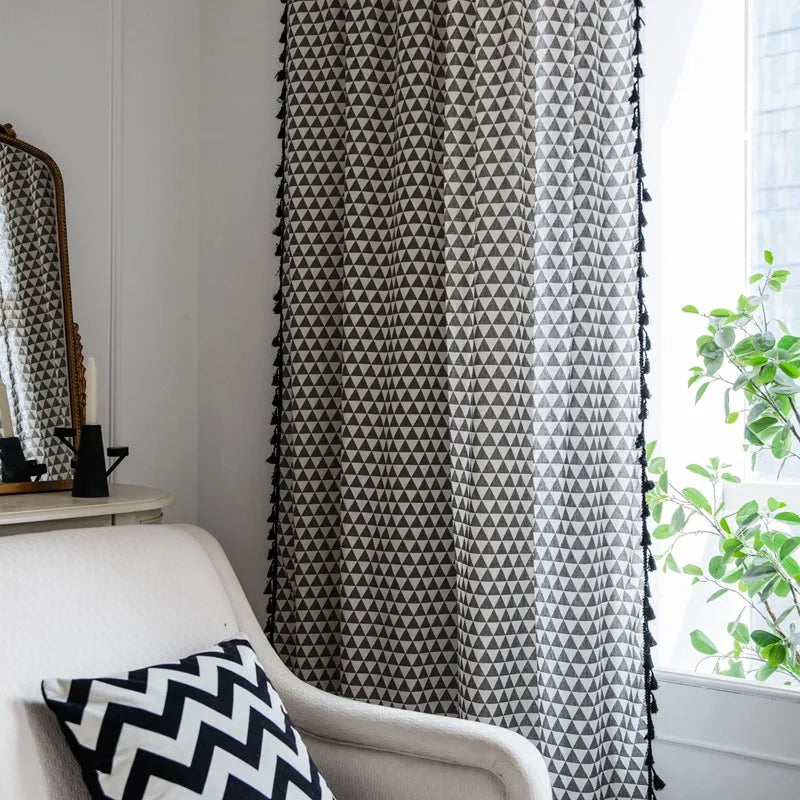 Modern Cotton Blackout Curtains
