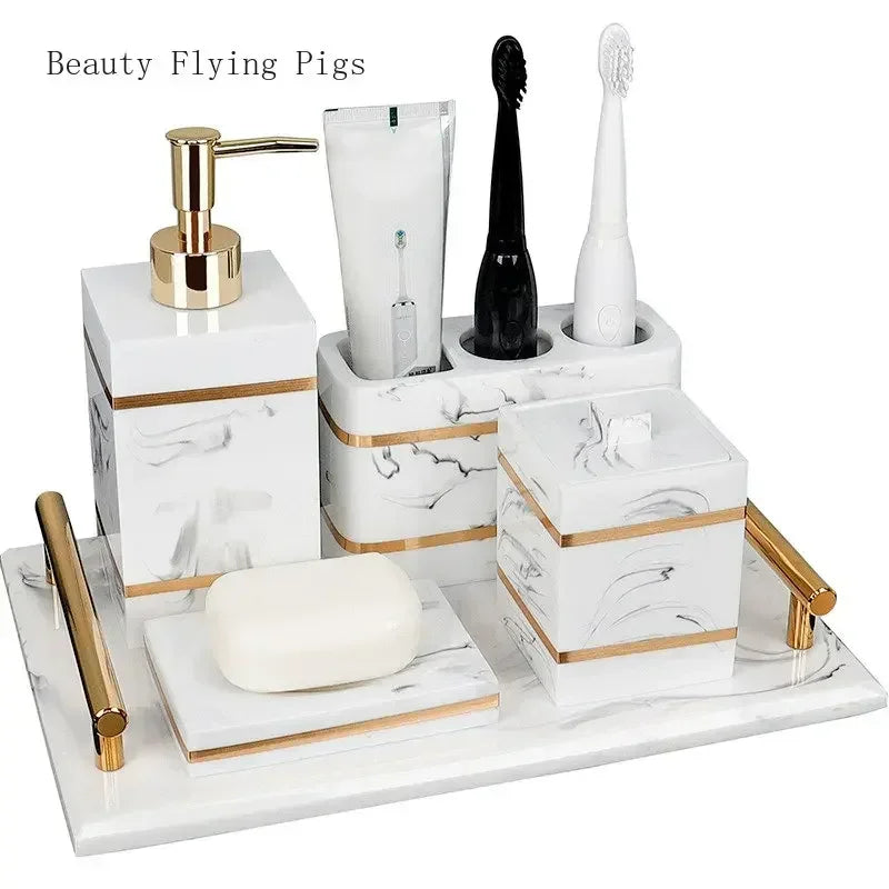 Luxury Hotel Bathroom Tray