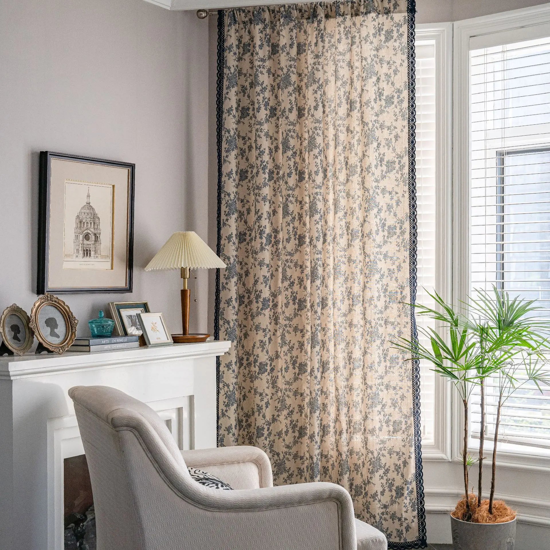 Linen Semi Blackout Curtains