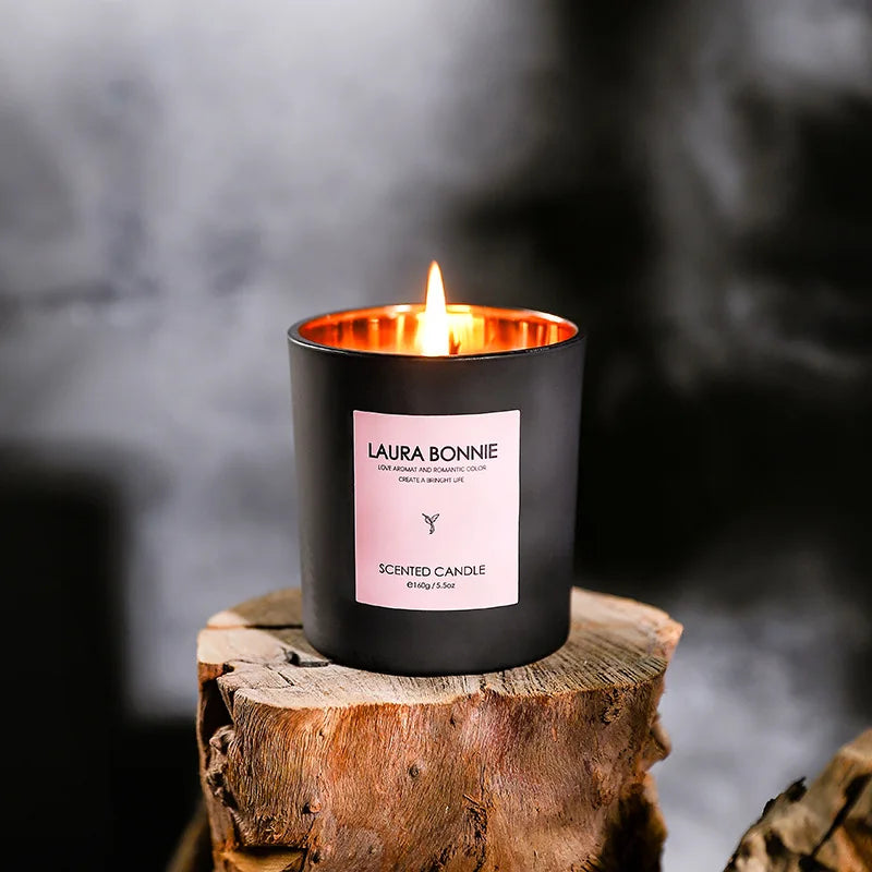 Bougie Black Scented Candle