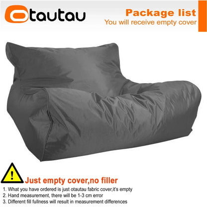 OTAUTAU Swimming Pool Floating Bean Bag Pouf Lounger Cover No Filler Waterproof Sofa Bed Sac Chaise Lounge Recliner Puff SF019