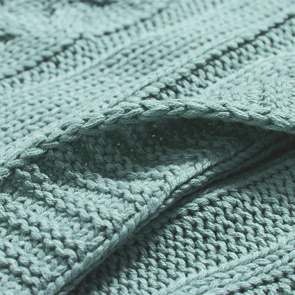 Luxury Cable Knit Blanket