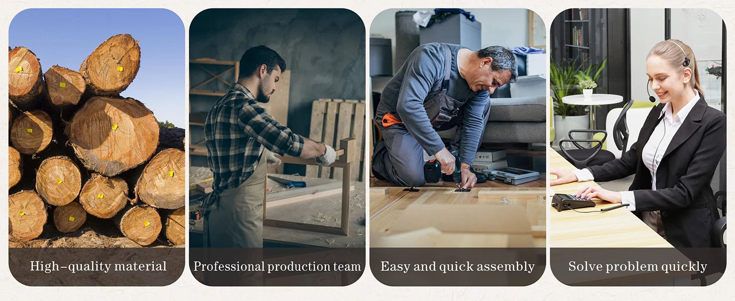 LED Buffet Cabinet 40”W with Wireless Charging Station,Auto Sensor RGB 20-Color Dimmable Sideboard