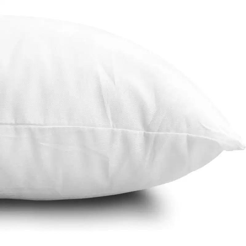 Throw Pillow Insert, Lightweight Soft Polyester Down Alternative Decorative Pillow, Sham Stuffer, Machine Washable. White, 18x18