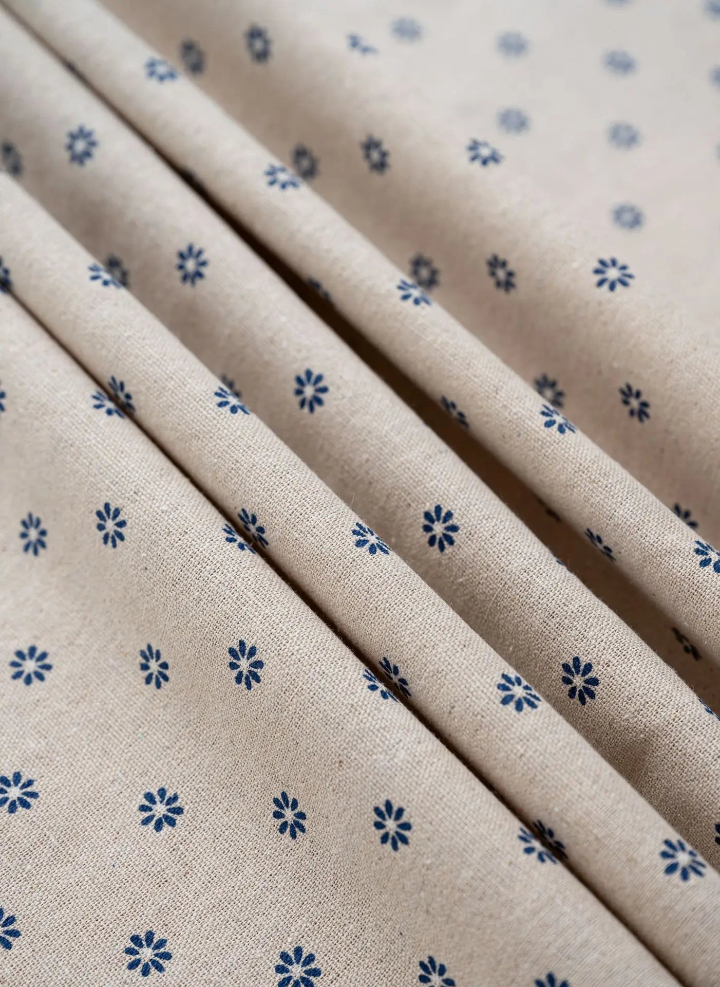 Vintage Cotton Linen Tablecloth Floral Pattern Table Cloth with Tassel Washable Table Cover for Dinning,Picnic,Tabletop Decor