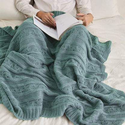 Luxury Cable Knit Blanket