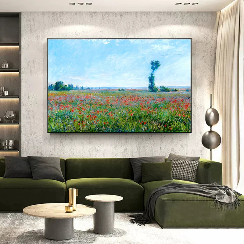 Abstract Claude Monet Garden Nature Landscape Wall Art Canvas Painting Famous Waterlily Poster For Modern Living Room Home Decor
