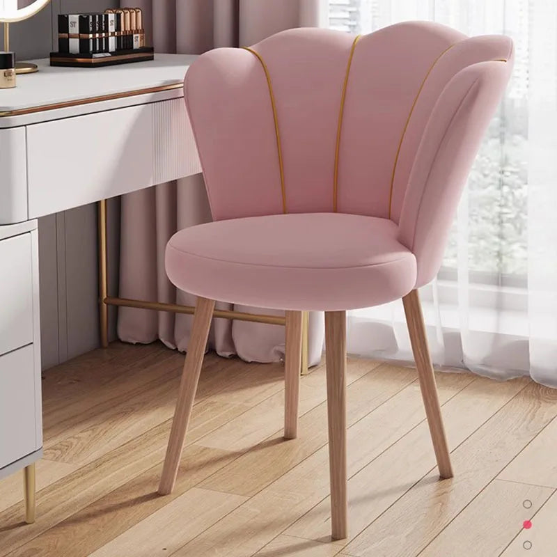 High Back Petal Comfy Makeup Stool