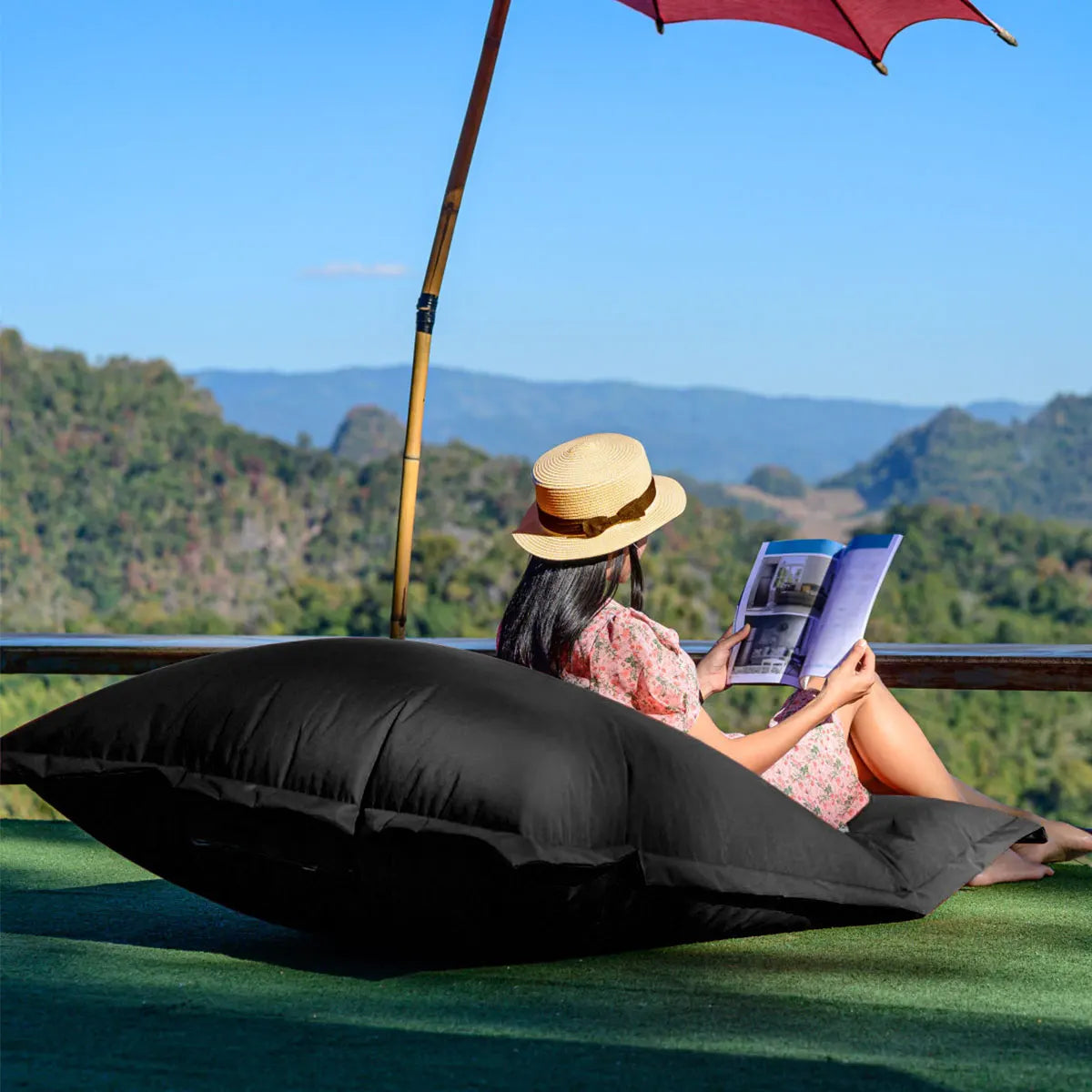 Lazy Seat Bag Large Bean Bag Chair Sofa Cover Couch Pillow Waterproof 420D Oxford Cloth Soft Adult Child Tatami Living Room