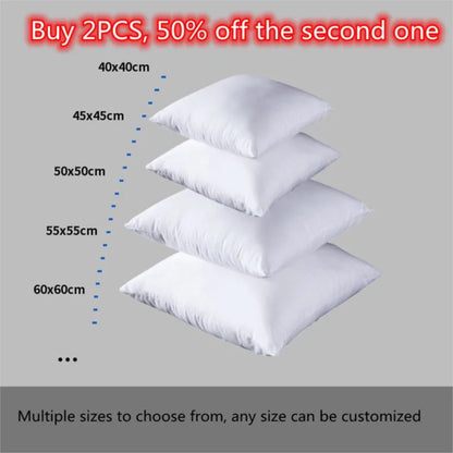 100% Cotton Standard Throw Pillow