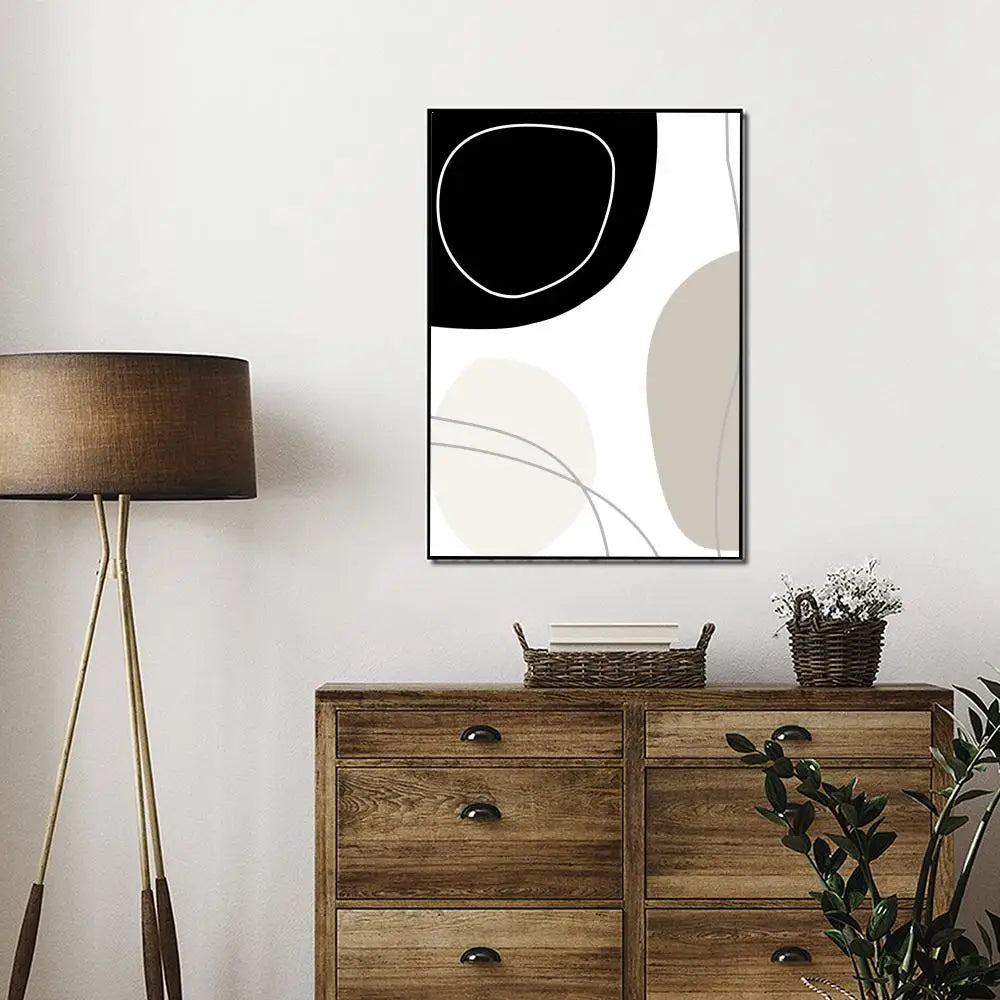 Abstract Bohemian Wall Art Poster Boho Movie Sticky Posters Vintage Room Home Bar Cafe Decor Room Wall Decor