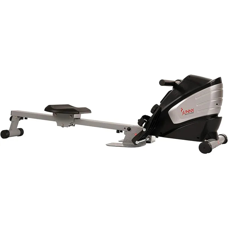 Sunny Health & Fitness Rowing Machine with Optional Magnetic Rower or Air Rower Exclusive SunnyFit App