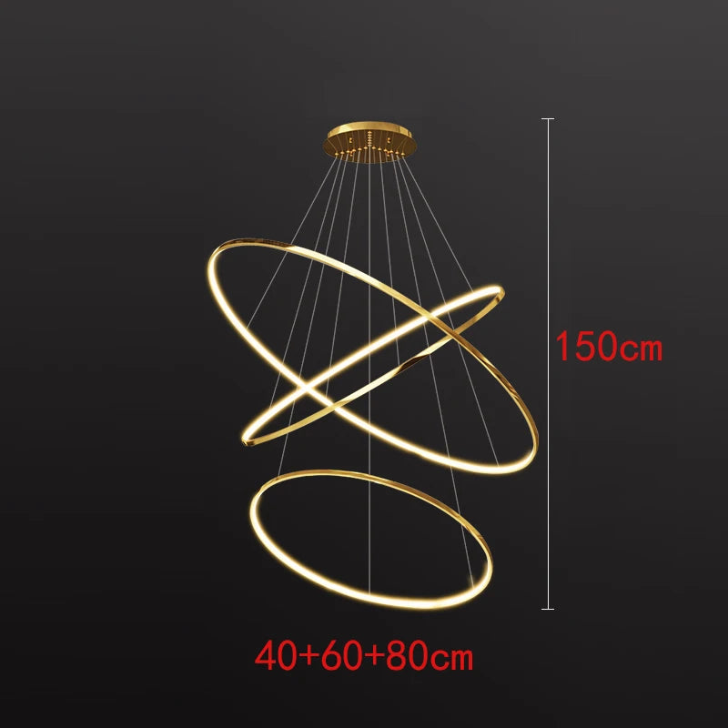 Nordic home decoration, stair chandelier, living room bedroom and dining room Pendant lights, ceiling light, indoor lighting