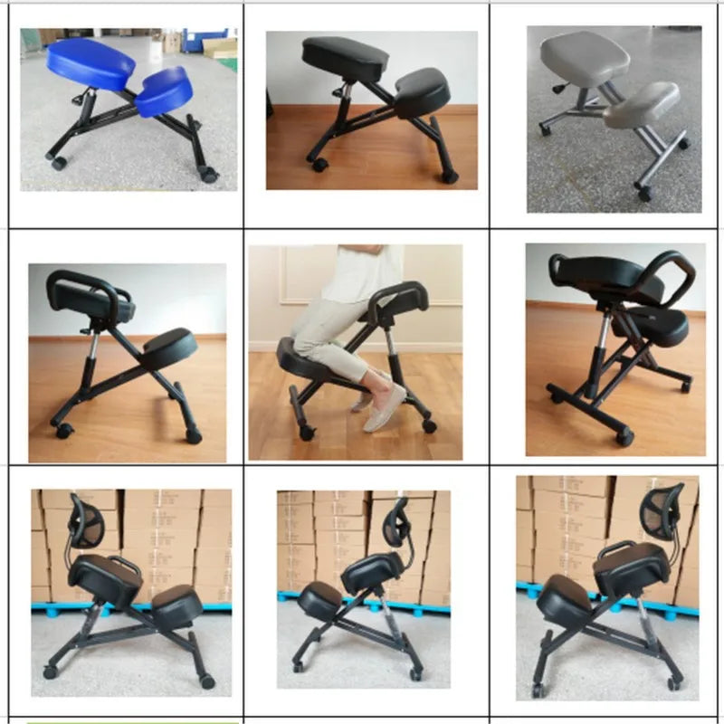 K-star Student Sitting Posture Chair Hunchback Correction Kneeling Chair Fitness Office Sitting Posture Kneeling Chair Artifact