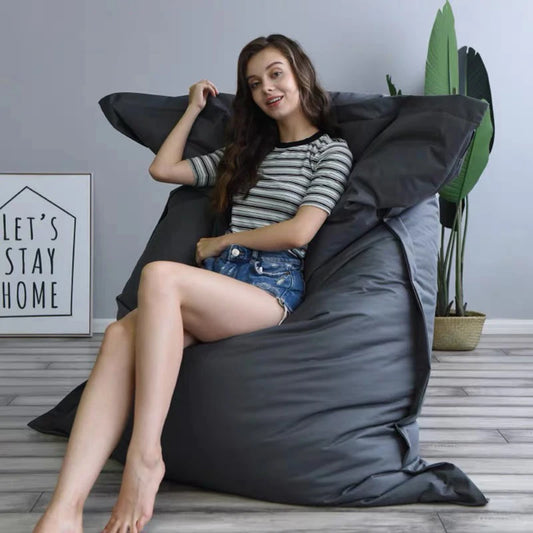 Lazy Seat Bag Large Bean Bag Chair Sofa Cover Couch Pillow Waterproof 420D Oxford Cloth Soft Adult Child Tatami Living Room